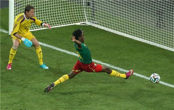 تسديدة ايتو في طريقها لهز شباك المانيا