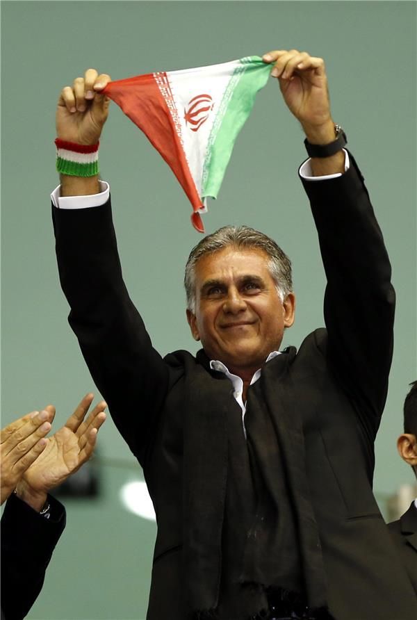 كارلوس كيروش المدير الفنى لمنتخب ايران