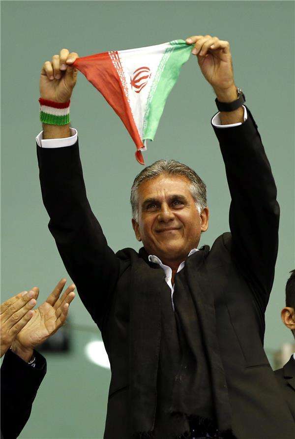 كارلوس كيروش المدير الفنى لمنتخب ايران