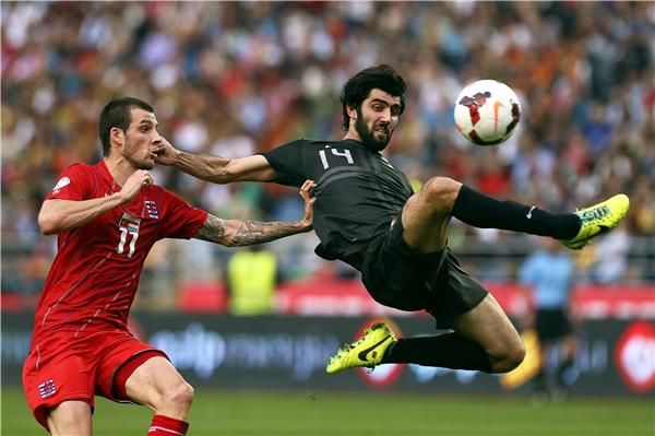 لقطة من مباريات لوكسمبورج في التصفيات