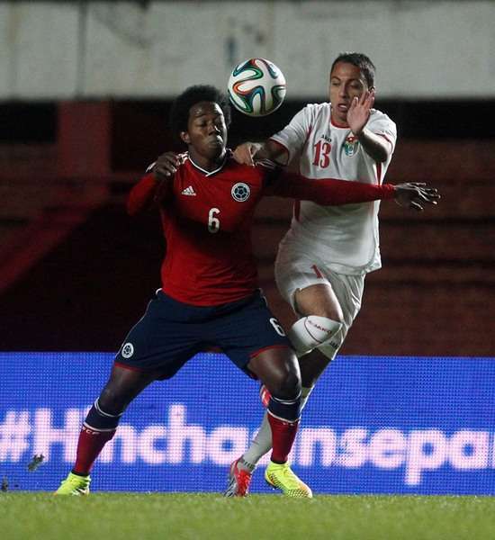 من لقاء الأردن وكولومبيا