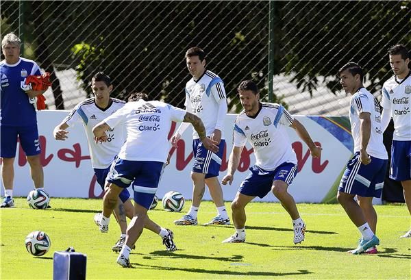 تدريبات منتخب الارجنتين