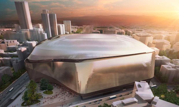 تصميم خيالي لأحد الملاعب الخيالية الحديثة التي يمكن أن نراها يوما ما