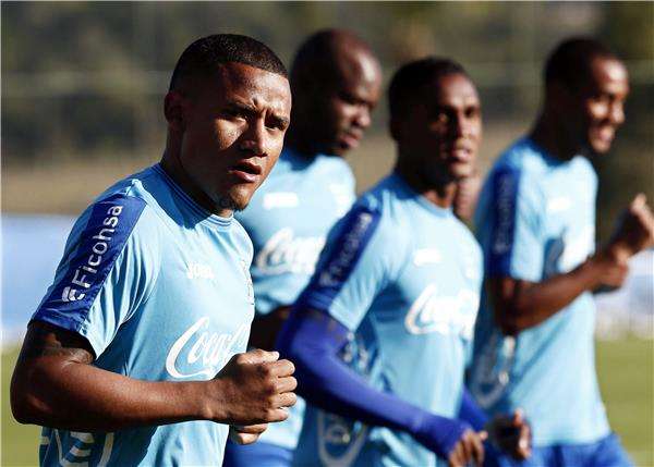 جانب من تدريبات اليوم