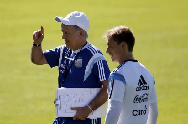 سابيلا في مران الارجنتين