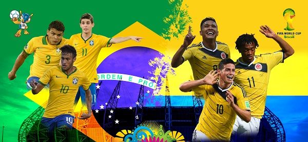 البرازيل في مواجهة كولومبيا
