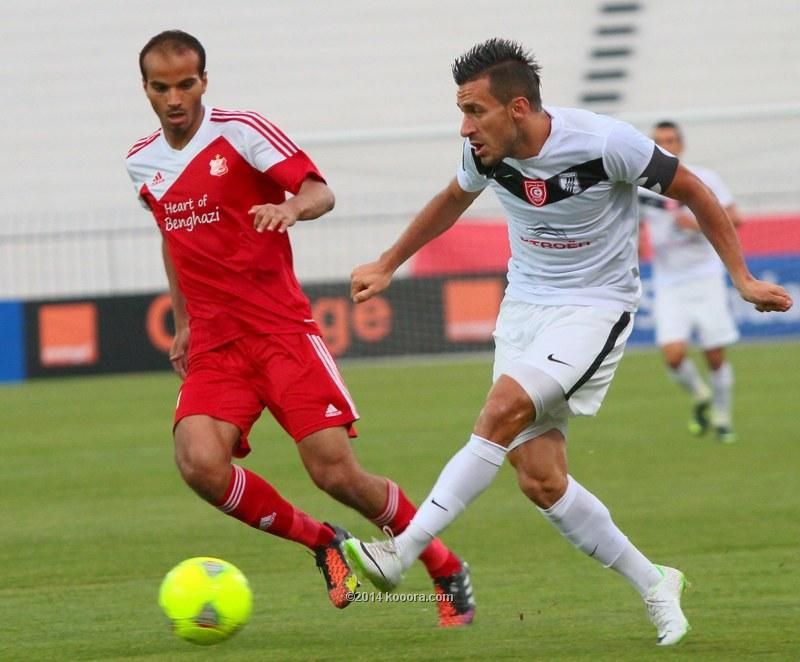  من مباراة الذهاب بين النادي الصفاقسي واهلي بنغازي