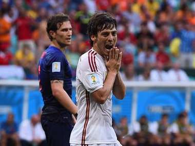 ديفيد سيلفا يهدر انفرادة أمام هولندا