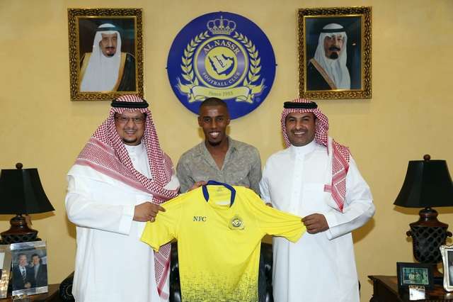 حسين شيعان بعد توقيعه للنصر