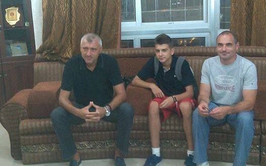 الرومانيان متروك وماريوس أثناء تواجدهما في نادي الرمثا