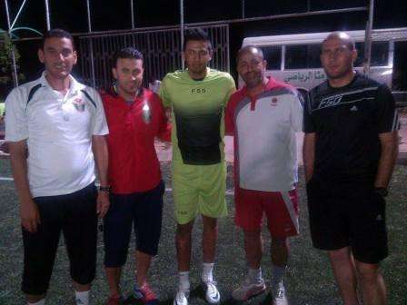 ليمار "وسط" يتوسط الجهاز الفني والإداري 