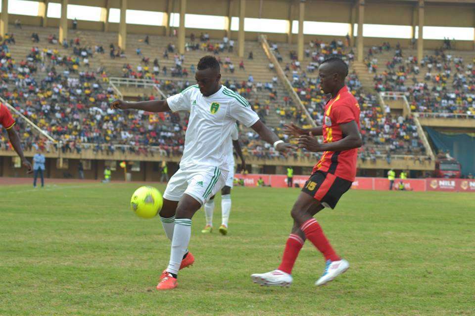 لقطة من مبارات اوغندا موريتانيا