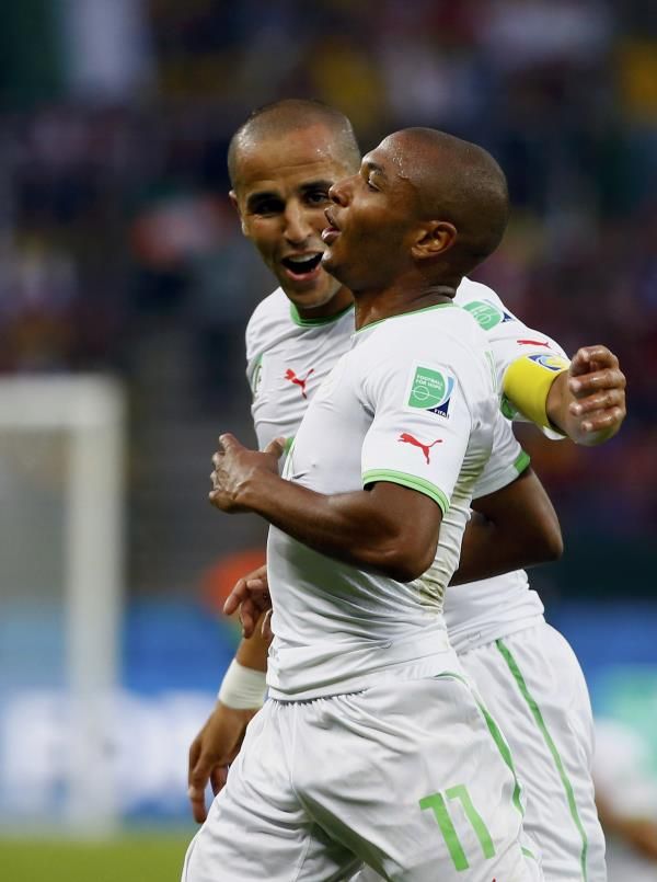 ياسين براهيمي تألق مع منتخب الجزائر في المونديال البرازيلي