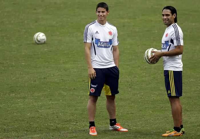 فالكاو وجيمس رودريجيز مع موناكو