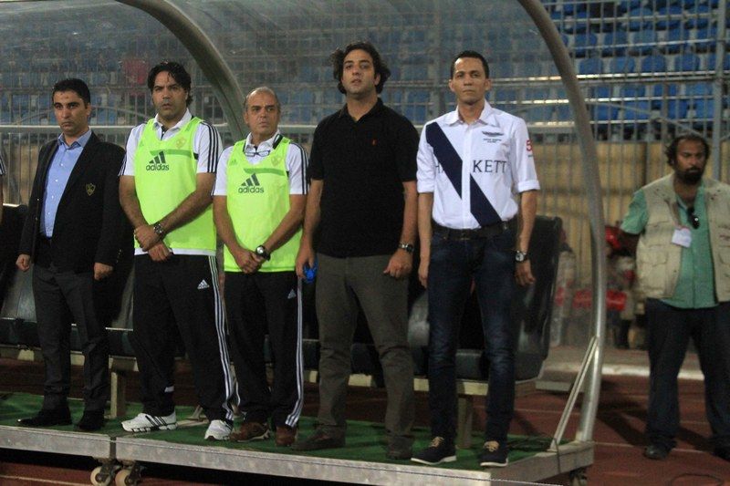  أحمد حسام ميدو مع جهاز الزمالك