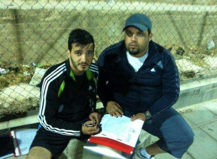 ماضي يوقع بحضور إداري الفريق علاء شديفات