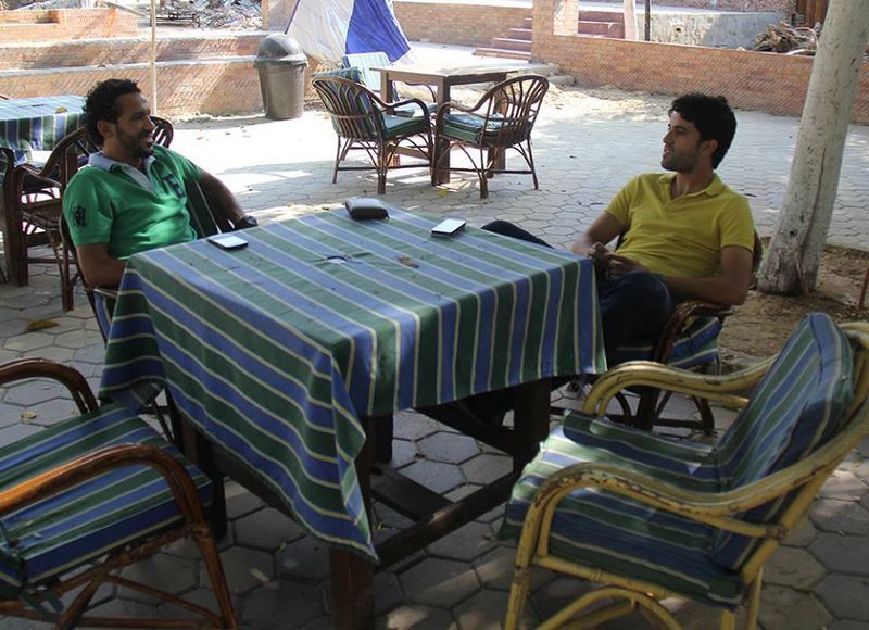 لاعبا الزمالك الراحلين نور السيد ومحمود فتح الله 