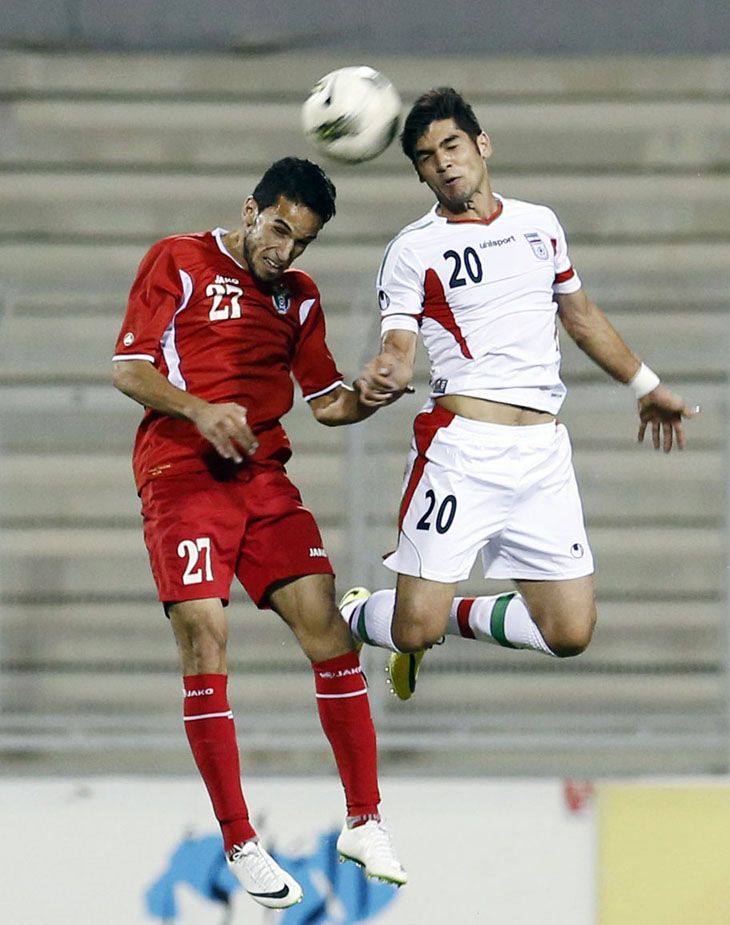 من لقاء الأردن وايران 