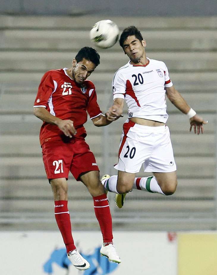 من لقاء الأردن وايران 