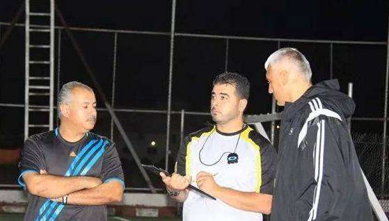 فلورين والدرزي وارشيدات خلال وجبة تدريبية