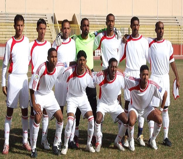 فريق شعب حضرموت اليمني  قبل اللقاء وبعدسة كووورة