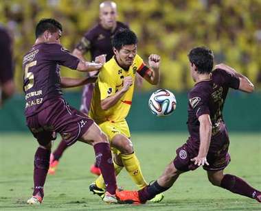 لقطة من المباراة