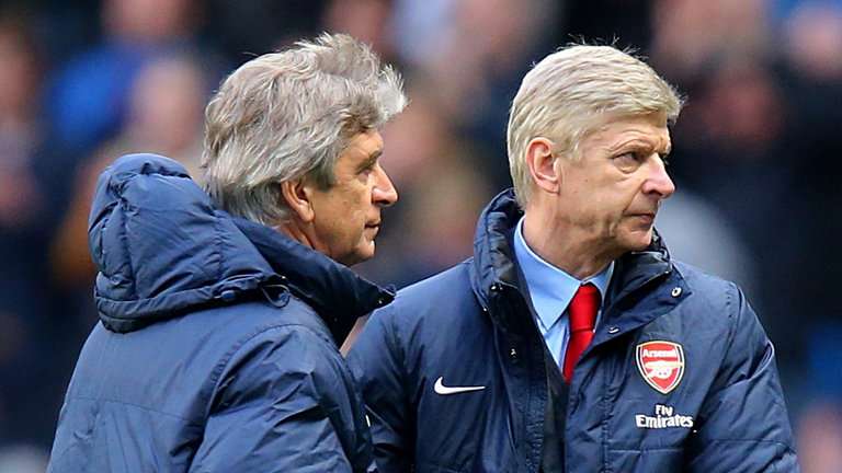 مانويل بليجريني وآرسين فينجر