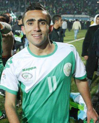 المهاجم احمد ماهر