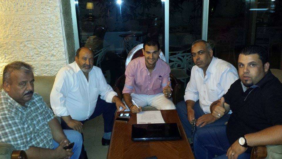 بلتهام يوقع لموسمين بحضور رئيس النادي شديفات