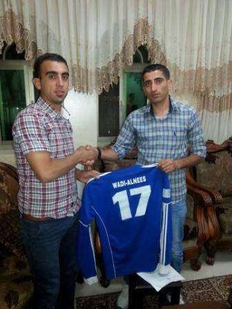 اللاعب فارس النجار  