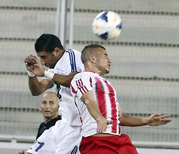 من مباراة شباب الأردن وذات راس اليوم 