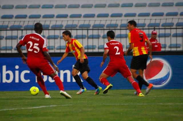  من مباراة الذهاب بين الترجي الرياضي واهلي بنغازي