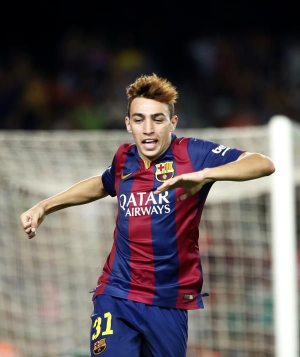 الحدادي أحرز أول أهدافه مع البارسا في أول ظهور له