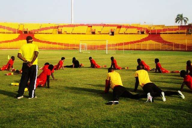 جانب من تدريبات المريخ اليوم الاحد