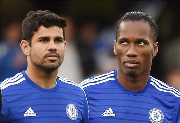  ديديه دروجبا و دييجو كوستا