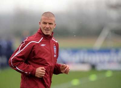  الإنجليزي ديفيد بيكهام 