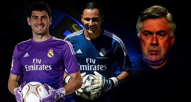 انشيلوتي يفاضل بين نافاس وكاسياس