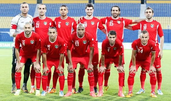 منتخب الأردن لكرة القدم في أحدث تشكيلة