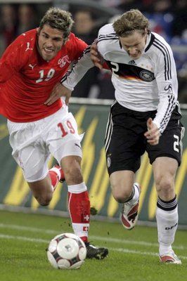من لقاء المانيا وسويسرا