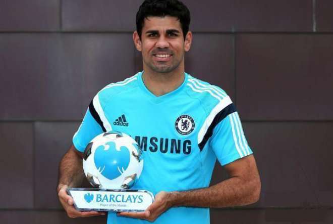  كوستا يحمل جائزة لاعب الشهر باليريمييرليج