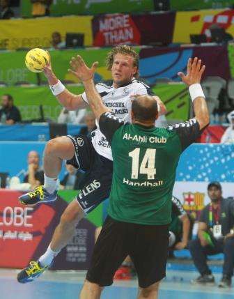 جانب من لقاء سابق للاهلي القطري بالبطولة