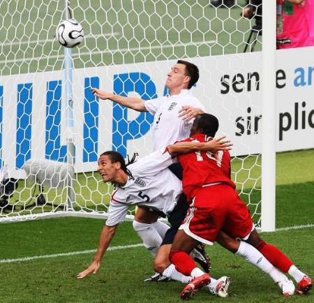 ريو فرديناند مع جون تيري في المنتخب