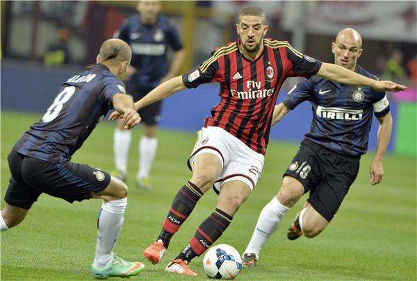 تاعرابت لاعب ميلان السابق