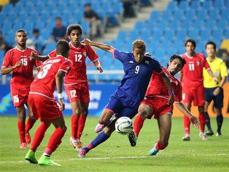 موساشي سوزوكي في لقاء اليابان والكويت