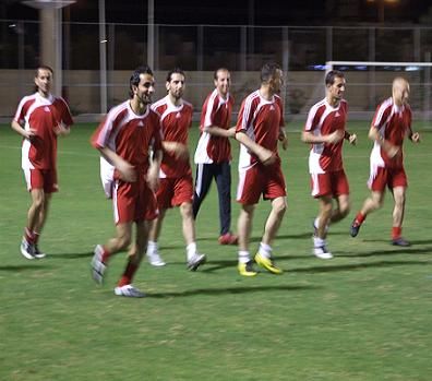 شباب الاردن يتدرب في مسقط