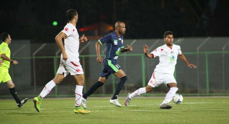 جانب من لقاء الظاهرية وشباب الخليل