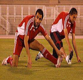 من تدريبات شباب الاردن يوم امس وبعدسة كوورة