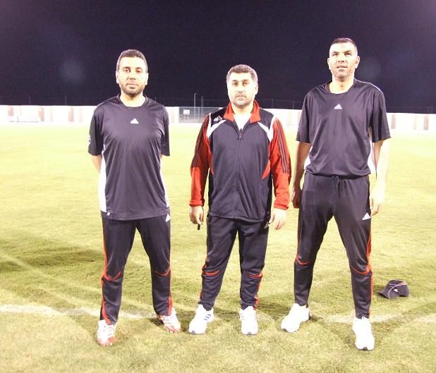 الجهاز الفني لشباب الاردن الموصلي ومحروس ومندو وبعدسة كووورة