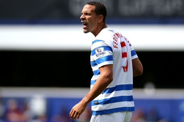 ريو فيرديناند بقميص كوينز بارك رينجرز