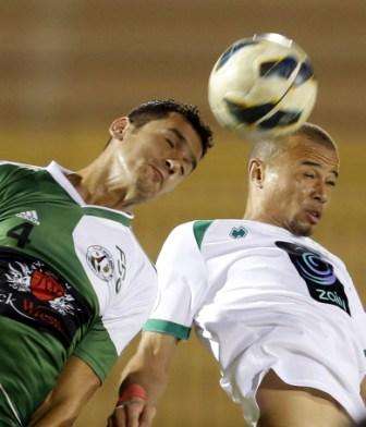 من مباراة الوحدات واتحاد الرمثا الليلة 